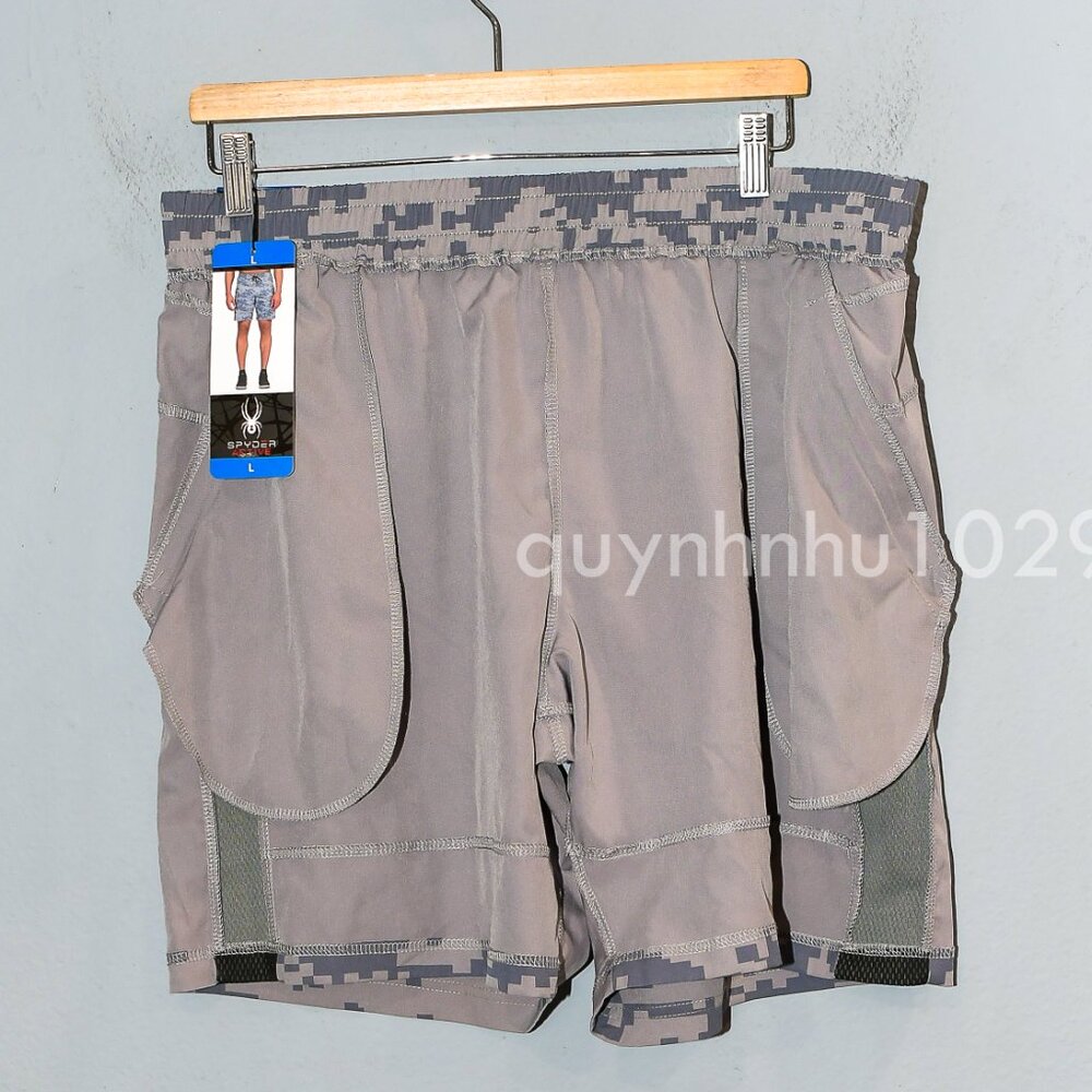 Spyder Active Men’s Woven Short gray - Picture 6 of 9